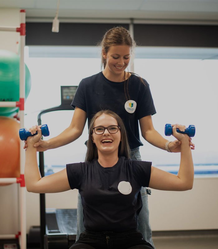 Athlete lifting heavy weights